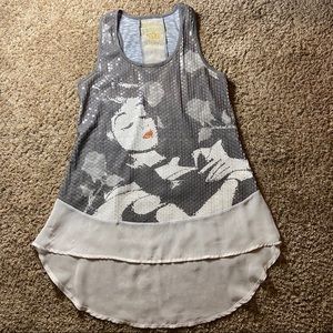 Sleeping Beauty High-Low Top Disney Couture